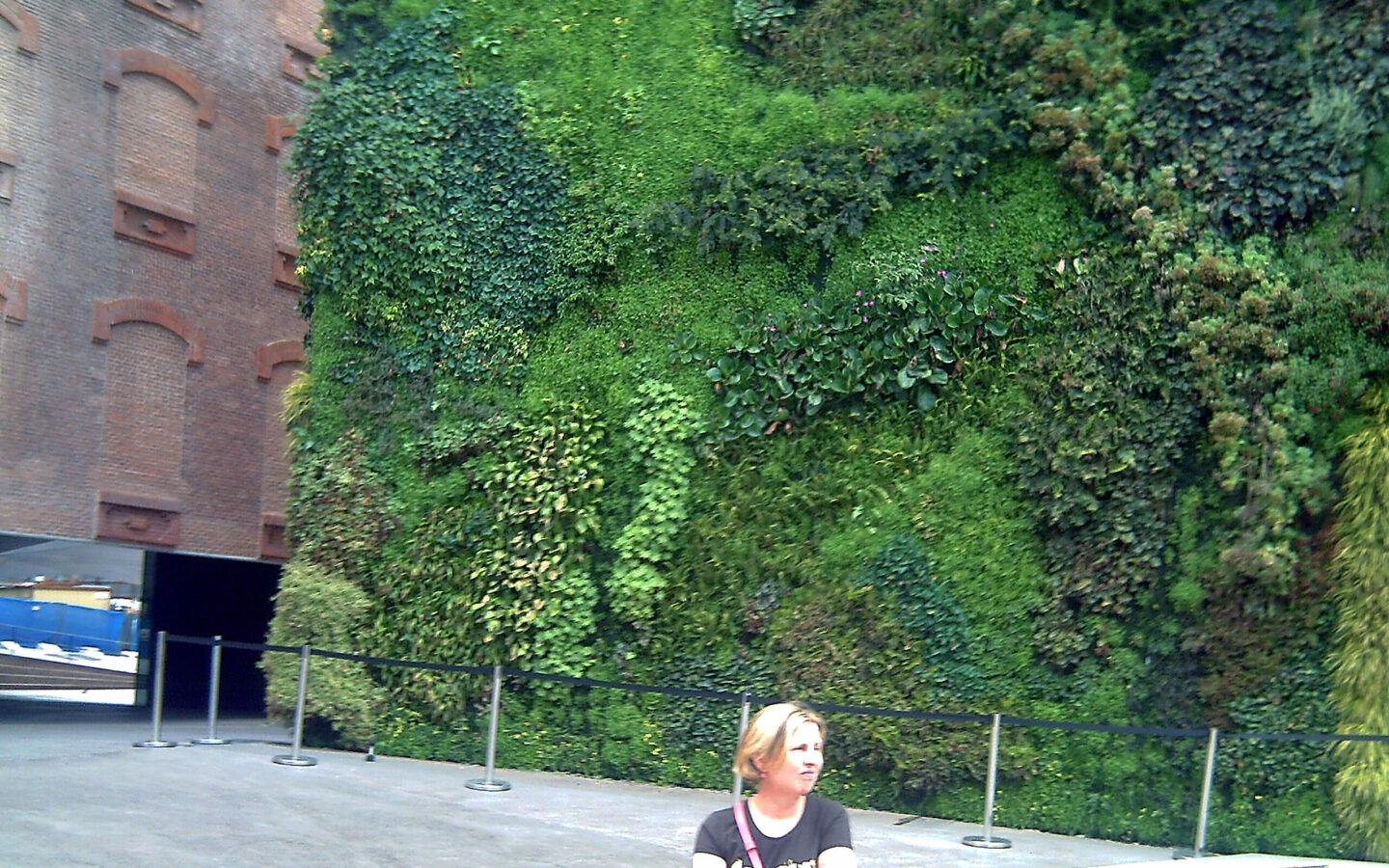Jardín vertical de CaixaForum Madrid