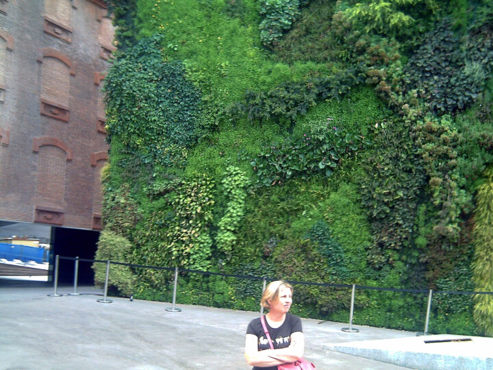 Jardín vertical de CaixaForum Madrid