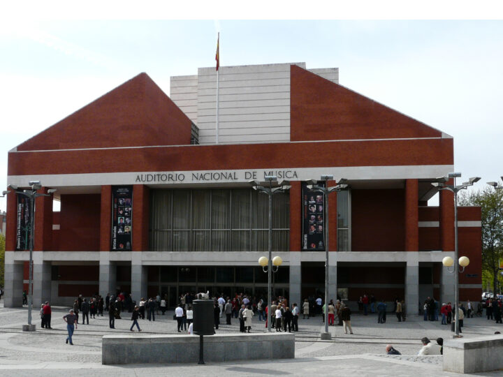 Exterior del Auditorio Nacional de Música de Madrid