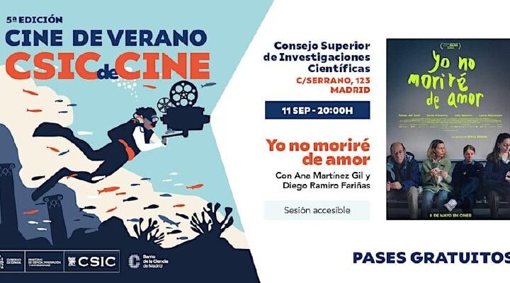 Cartel de CSIC de Cine 2026 en Madrid