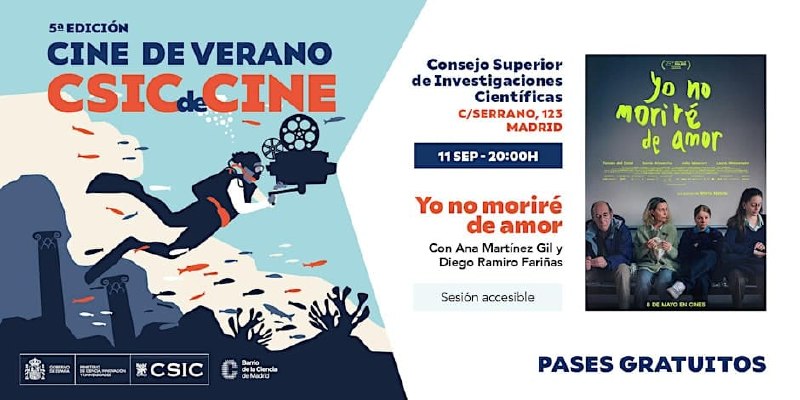 Cartel de CSIC de Cine 2026 en Madrid