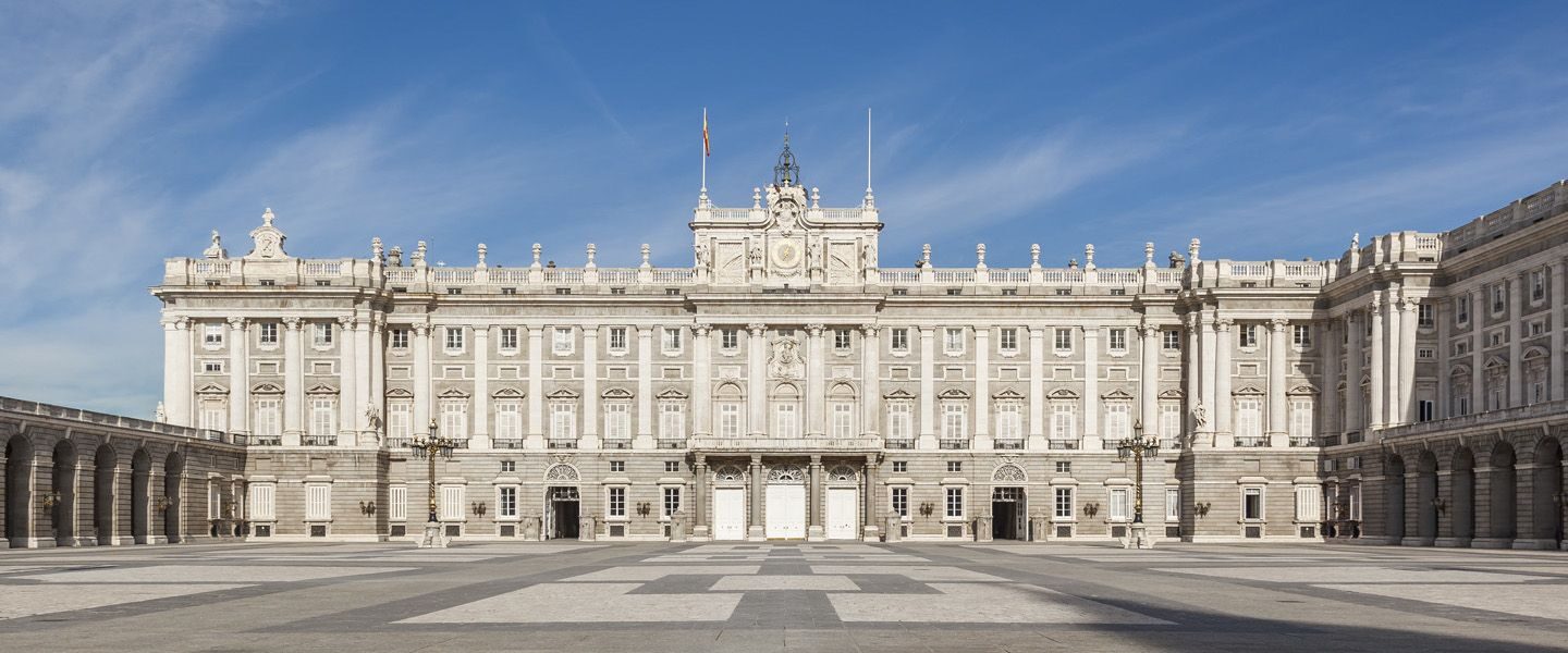 Fachada del Palacio Real de Madrid