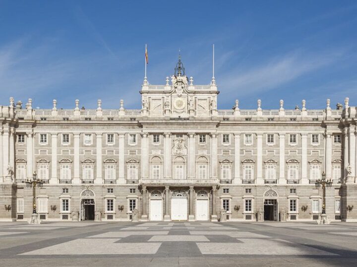 Fachada del Palacio Real de Madrid