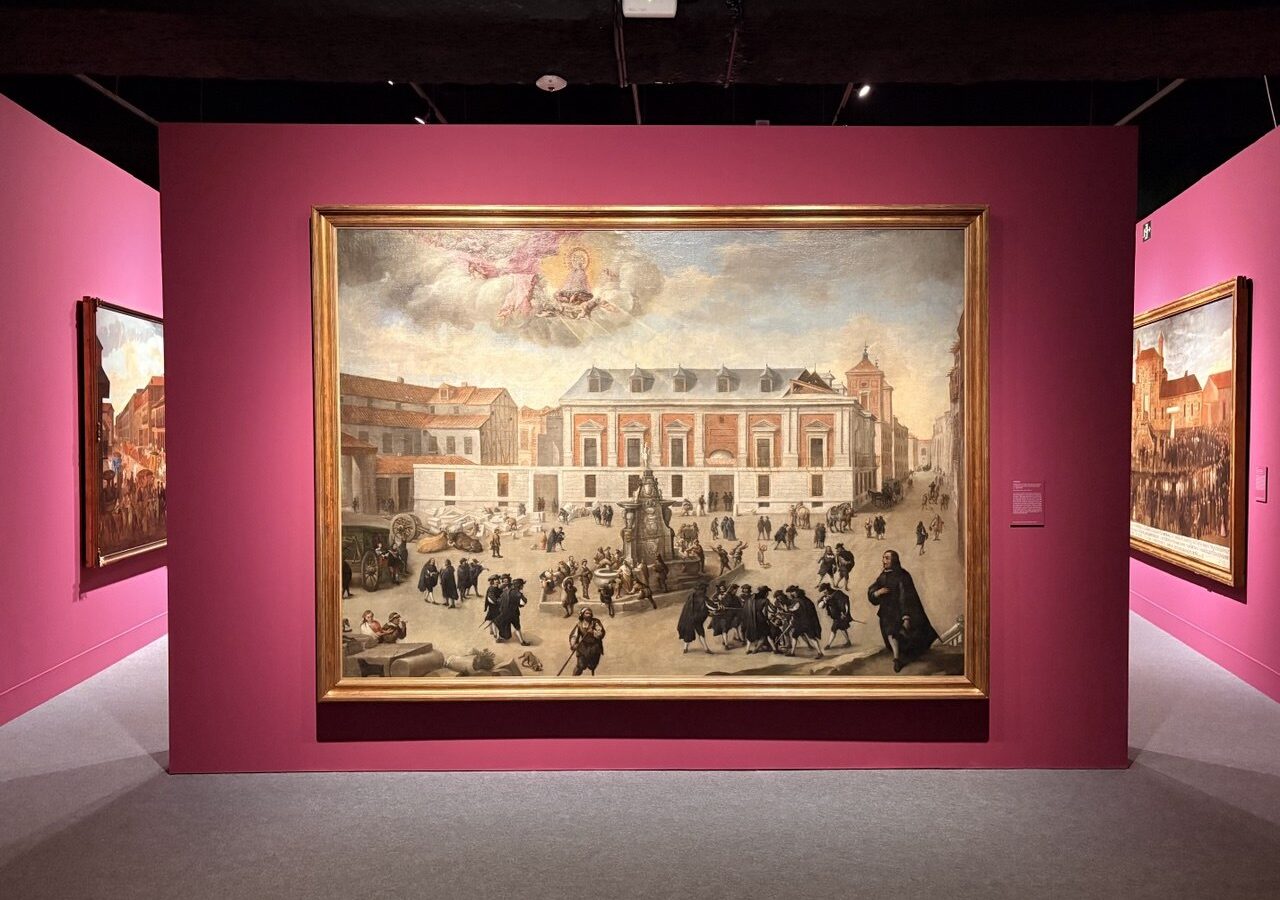 Vista de la exposición Teatro de grandeza en Fernán Gómez Centro Cultural de la Villa