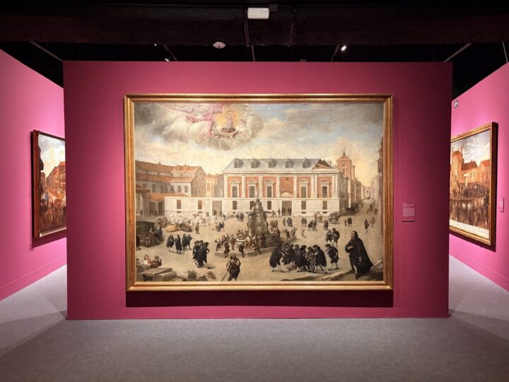 Vista de la exposición Teatro de grandeza en Fernán Gómez Centro Cultural de la Villa